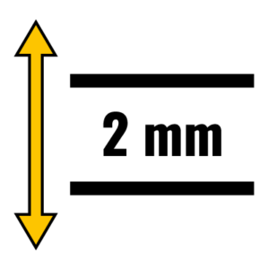 Millimetric solution 2mm