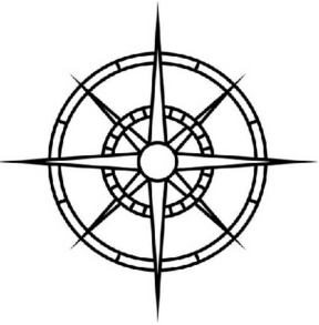 Motif béton imprimé Relief Boussole — CHRYSO