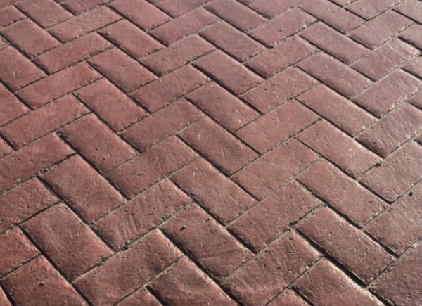 Motif béton imprimé Briques — CHRYSO
