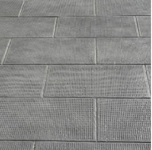 Motif béton imprimé Picot 2 Pavés 40 × 40 cm — CHRYSO